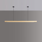 Lampada a sospensione in legno NovaLume, LED dimmerabile, pino o noce