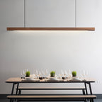 Lampada a sospensione in legno NovaLume, LED dimmerabile, pino o noce
