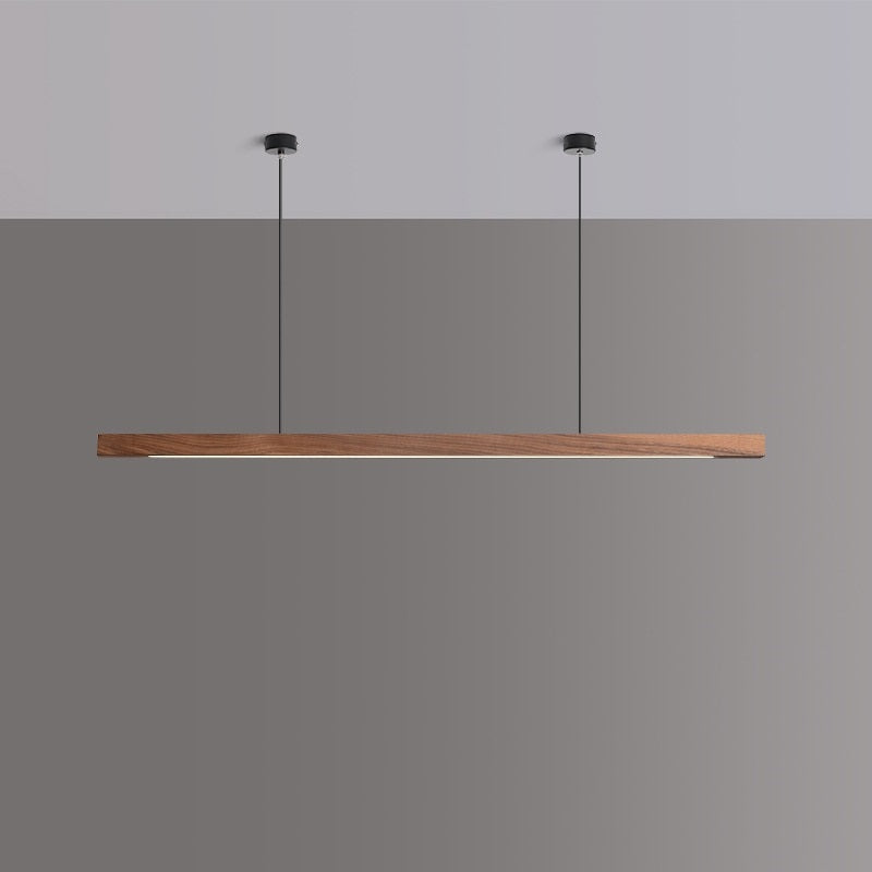 Lampada a sospensione in legno NovaLume, LED dimmerabile, pino o noce