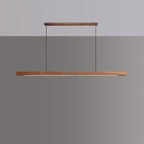 Lampada a sospensione in legno NovaLume, LED dimmerabile, pino o noce
