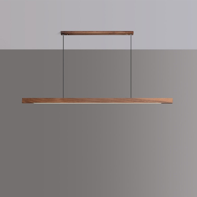 Lampada a sospensione in legno NovaLume, LED dimmerabile, pino o noce