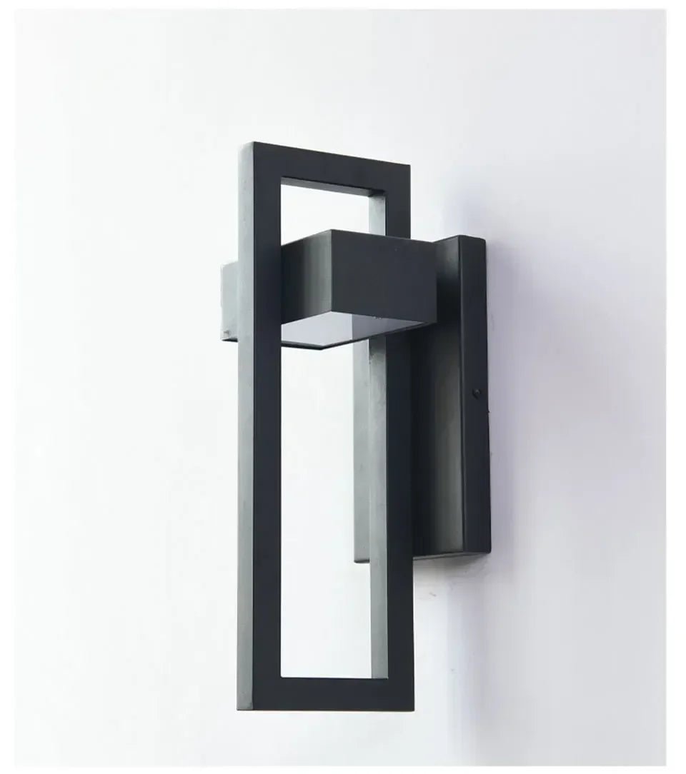 NovaLux Stainless Steel Outdoor Wall Light, IP65 Waterproof