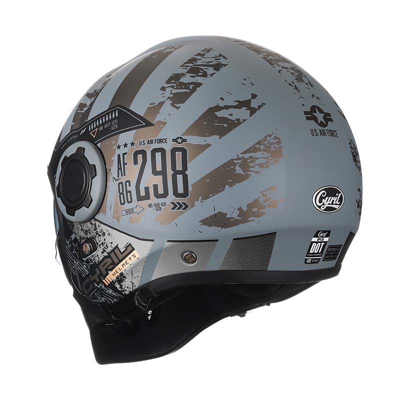 Modulární motocyklová přilba AstraGuard, dvojitý visor, certifikace ECE a DOT