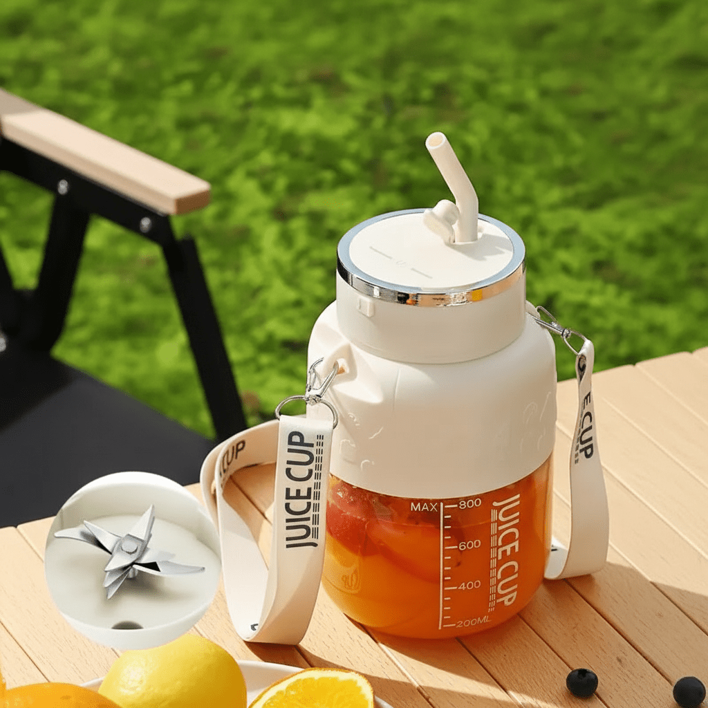 Blender puternic și portabil pentru smoothie-uri extra fine - Fioriscas