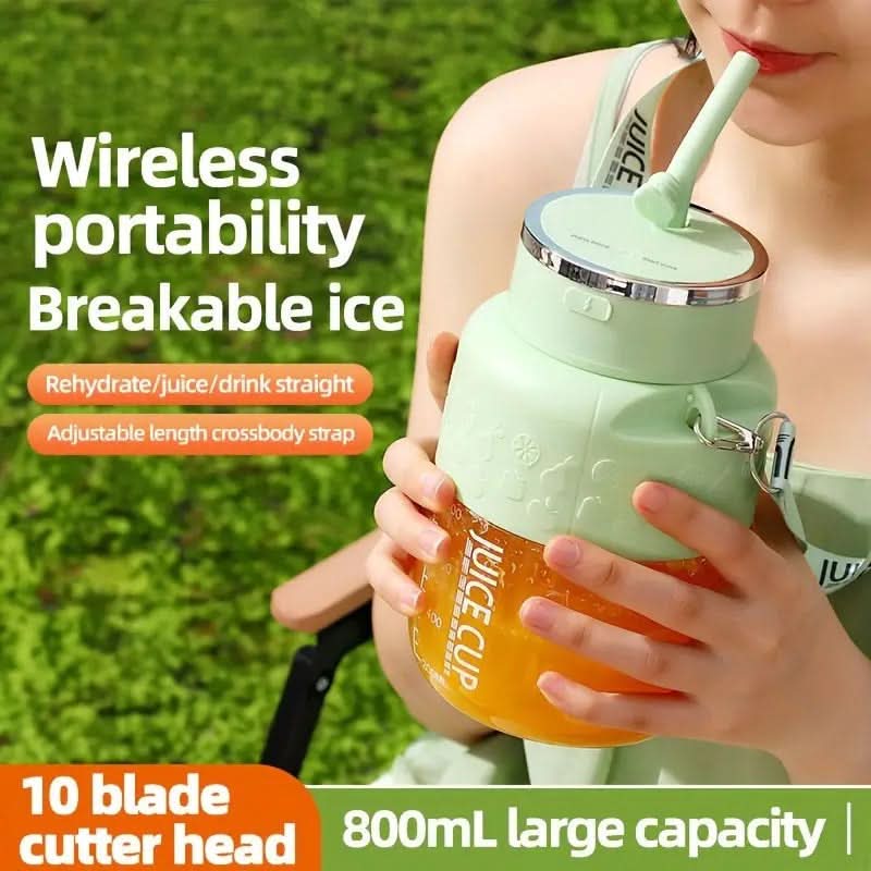 Blender puternic și portabil pentru smoothie-uri extra fine - Fioriscas
