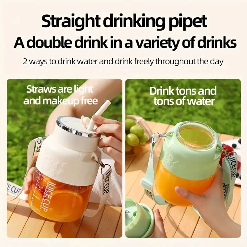 Blender puternic și portabil pentru smoothie-uri extra fine - Fioriscas