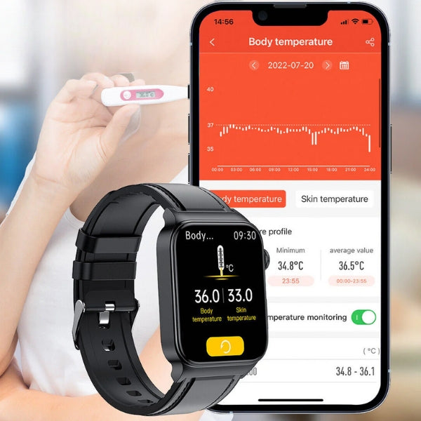 NovaPulse Smartwatch For Wellness Tracking With Intuitive Health App