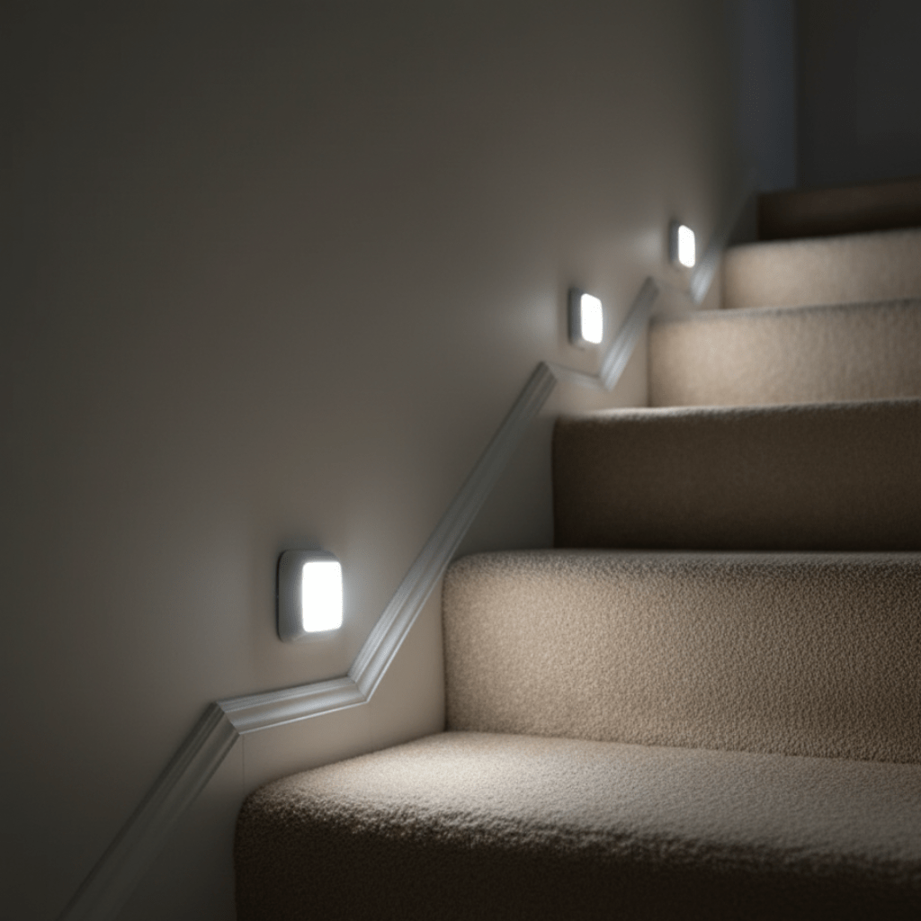 Intelligent LED-sengelys med bevegelsessensor - Fioriscas