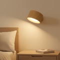 Applique da parete LED senza fili, stile nordico, ricaricabile, con dimmer a telecomando