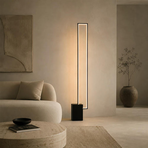 AstraLume Modern Floor Lamp With Adjustable Brightness For Living Spaces