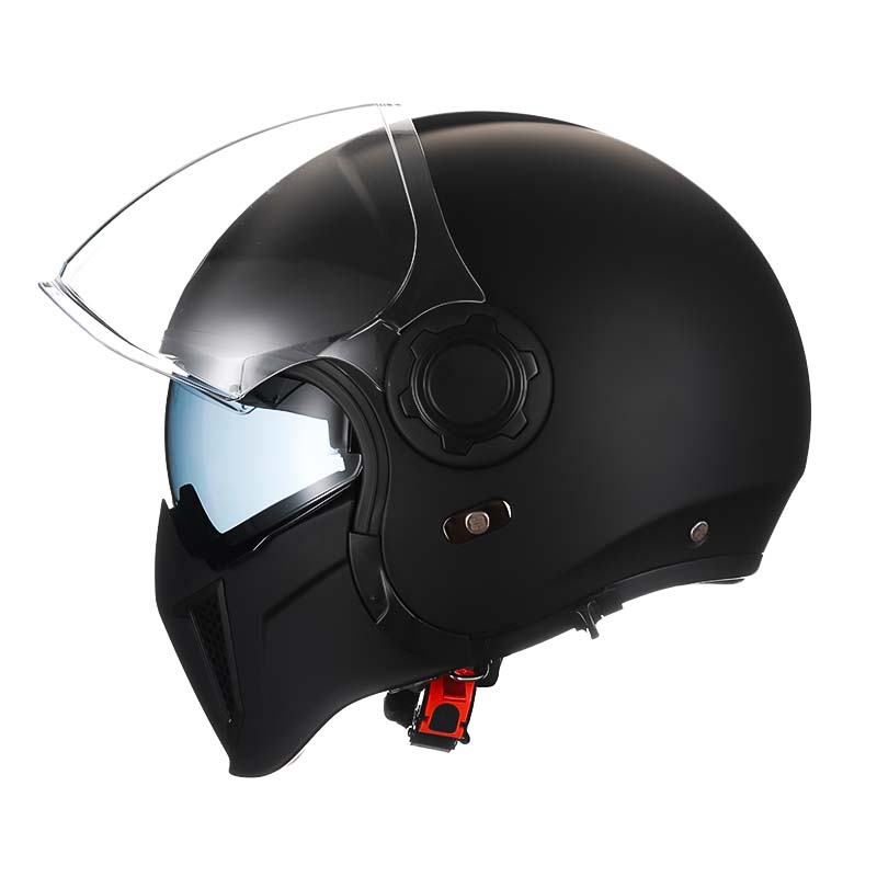 Modulární motocyklová přilba AstraGuard, dvojitý visor, certifikace ECE a DOT