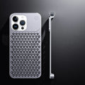 Carcasă pentru iPhone Averon din aluminiu și titan, carcasă metalică ultra-subțire fără margini