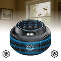 Ultrazvukový odpuzovač vos a sršňů do zásuvky QGuard, pro venkovní plochu 3200 čtverečních stop