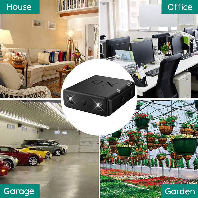NovaGuard Mini WiFi Security Camera With HD Video And Audio