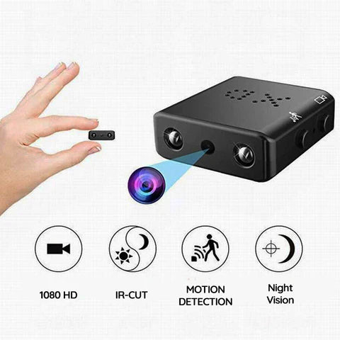 Kamera WiFi AeroLite Mini, obraz HD 1080p z dźwiękiem i alertami o wykryciu ruchu