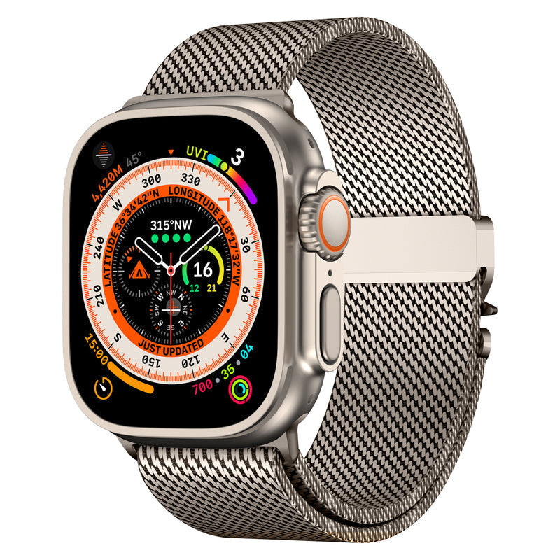 Milanese Loop Apple Watch Band, Arden Stainless Steel Mesh Strap