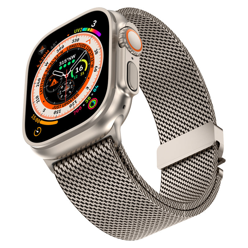 Milanese Loop Apple Watch Band, Arden Stainless Steel Mesh Strap