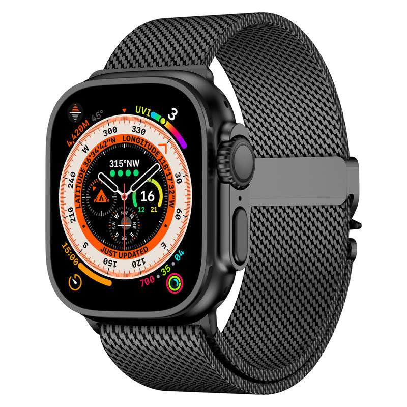 Milanese Loop Apple Watch Band, Arden Stainless Steel Mesh Strap