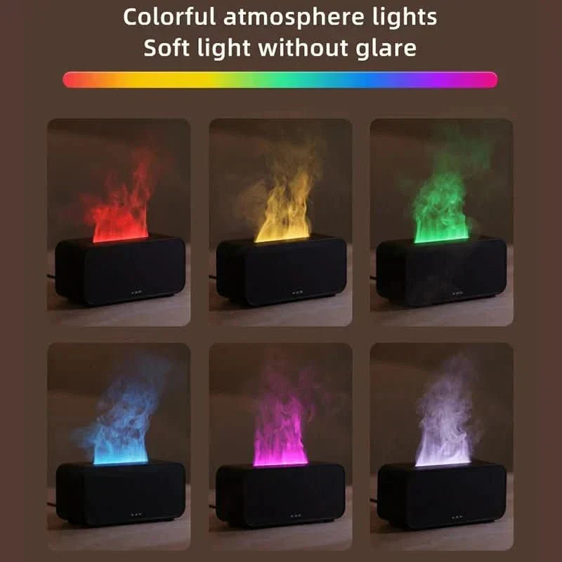Compact Ultrasonic Aroma Diffuser with LED Color Change - Fioriscas