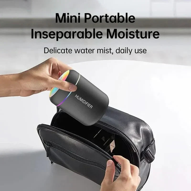 180ml USB Humidifier with LED Lighting - Fioriscas