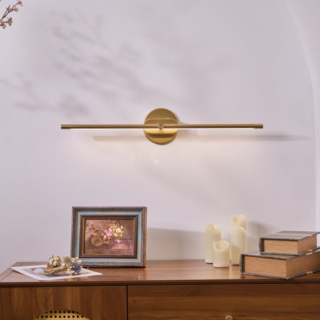 AstraLume oplaadbare wandlamp met aanraakbediening, lineair ontwerp