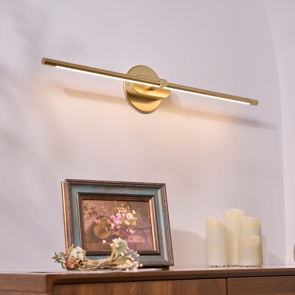 AstraLume oplaadbare wandlamp met aanraakbediening, lineair ontwerp