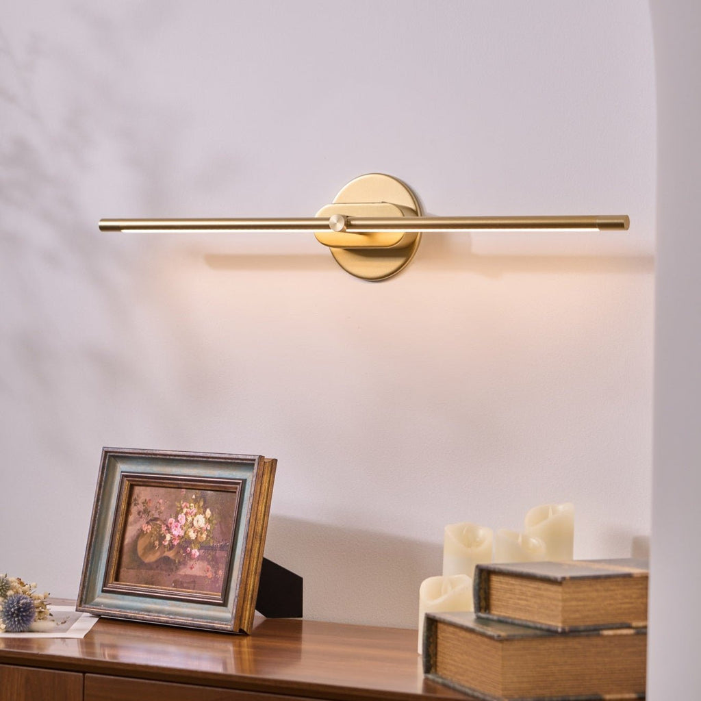 AstraLume oplaadbare wandlamp met aanraakbediening, lineair ontwerp