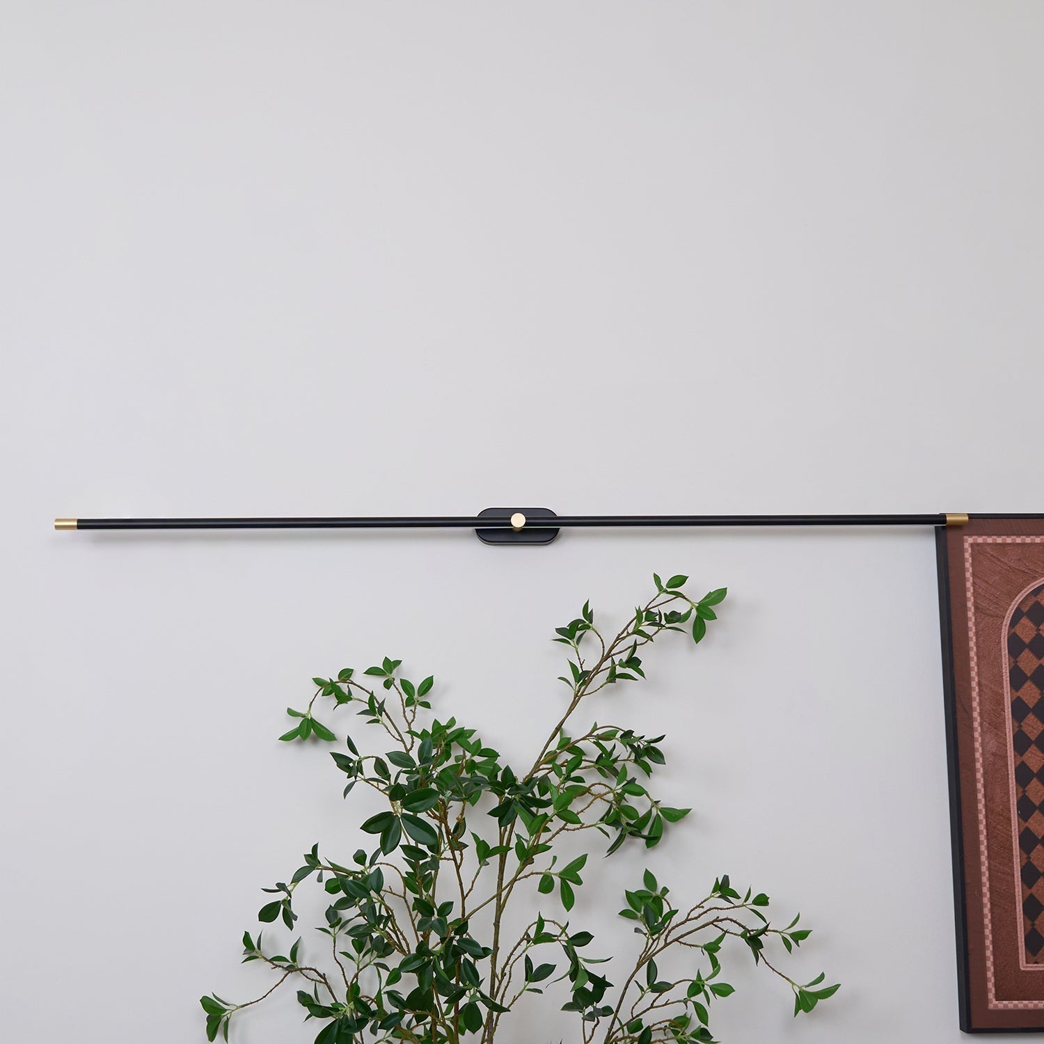 AstraLume oplaadbare wandlamp met aanraakbediening, lineair ontwerp