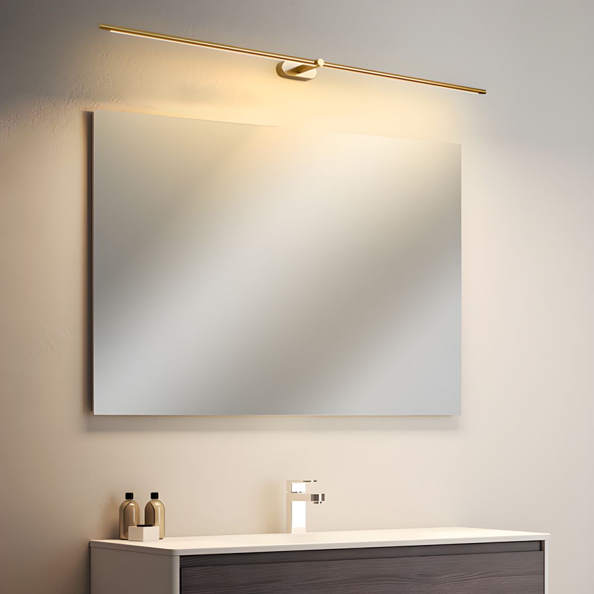 AstraLume oplaadbare wandlamp met aanraakbediening, lineair ontwerp