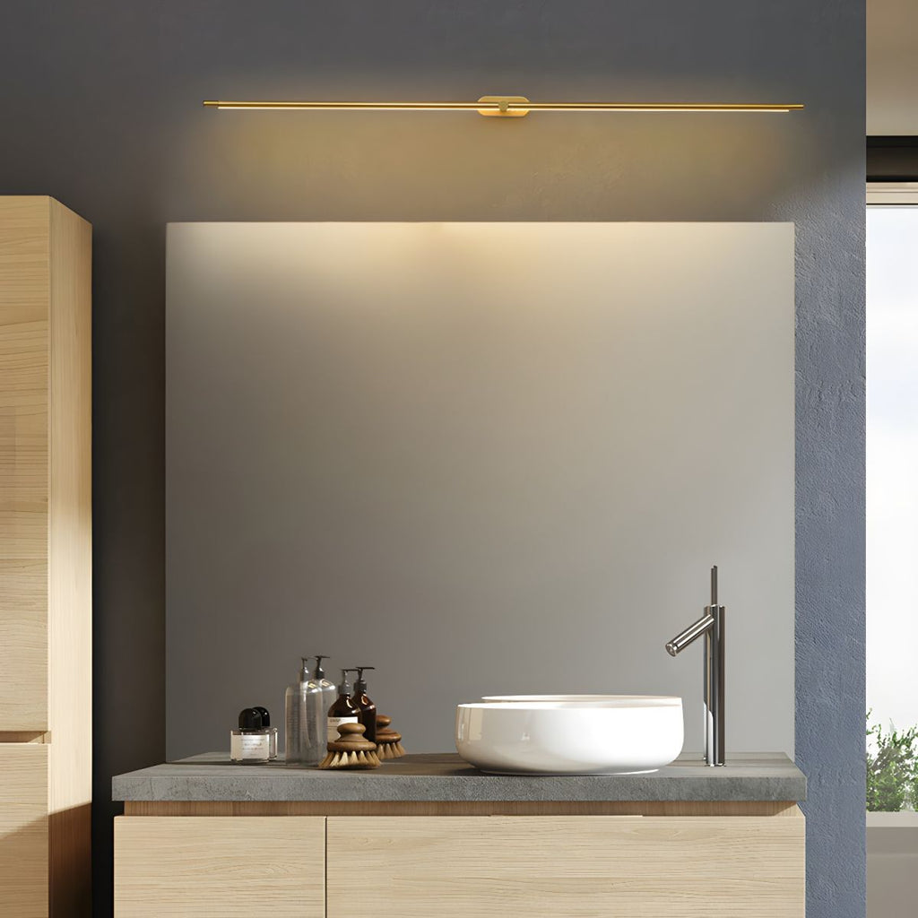 AstraLume oplaadbare wandlamp met aanraakbediening, lineair ontwerp