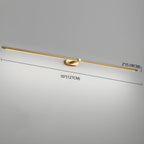 AstraLume oplaadbare wandlamp met aanraakbediening, lineair ontwerp