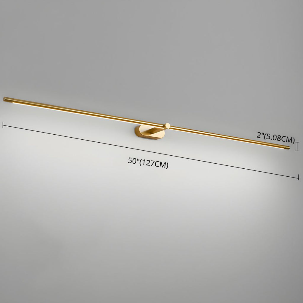 AstraLume oplaadbare wandlamp met aanraakbediening, lineair ontwerp