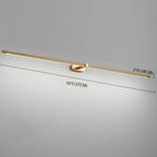 AstraLume oplaadbare wandlamp met aanraakbediening, lineair ontwerp