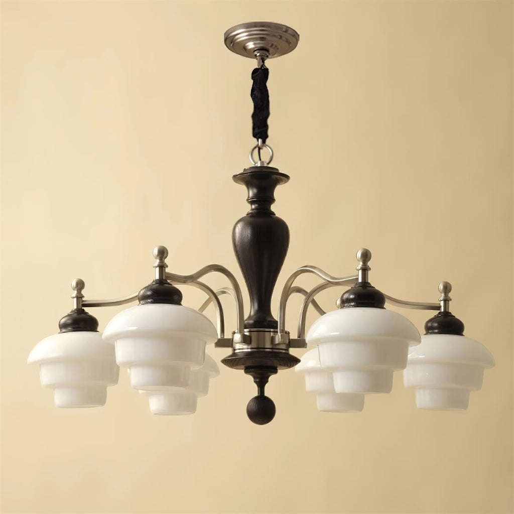Hovian Wooden Chandelier | Fioriscas