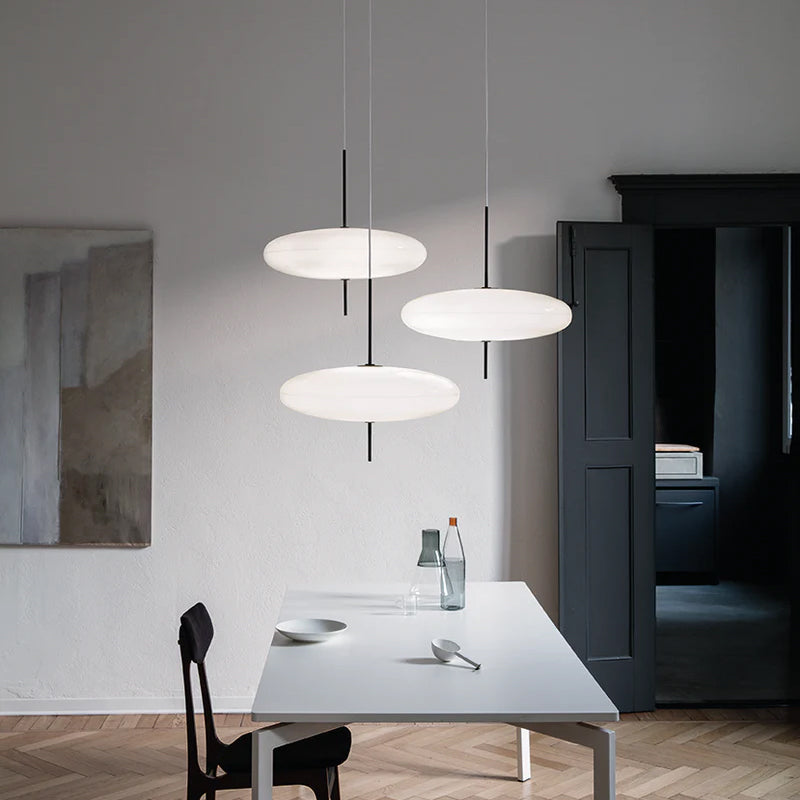 Quor Nordic Modern Oval Single Pendant Light | Fioriscas