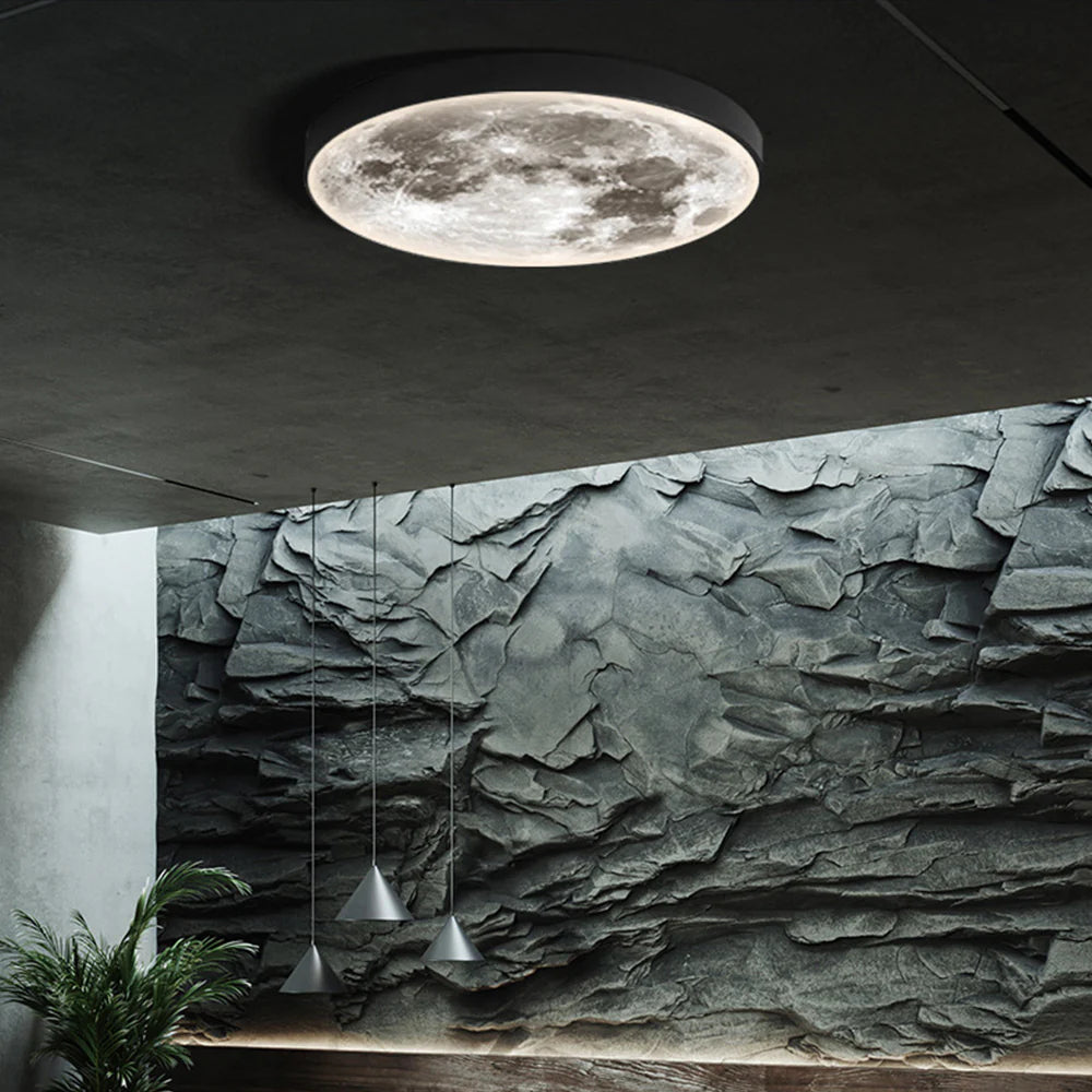 Arisha Modern Flush Mount Ceiling Light Black/White Bedroom | Fioriscas