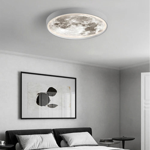 Arisha Modern Flush Mount Ceiling Light Black/White Bedroom | Fioriscas