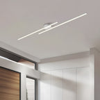 Plafoniera LED ultrasottile semipiatta in alluminio, LumenVale