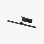 Luz LED ajustável para toucador NoirGlow, preto mate, braço inclinável
