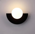 NovaArc Halbrunde LED-Wandleuchte, nordischer Stil, fünf Ausführungen