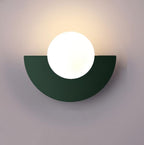 NovaArc Halbrunde LED-Wandleuchte, nordischer Stil, fünf Ausführungen