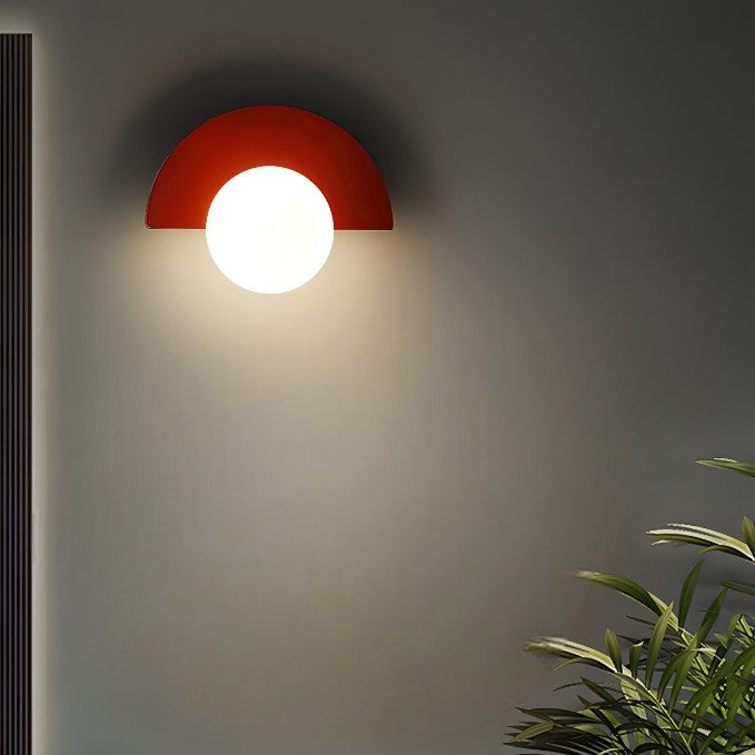NovaArc Halbrunde LED-Wandleuchte, nordischer Stil, fünf Ausführungen