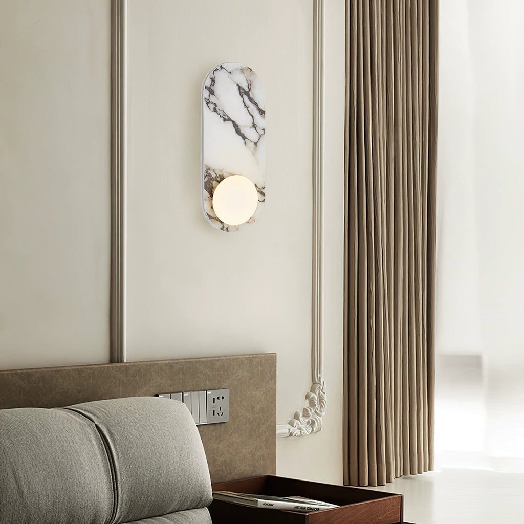 Avi Marble Wall Lamp | Fioriscas