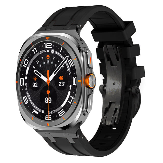 Pásek Samsung Watch Ultra, silný silikonový řemínek Kirrea s přezkou