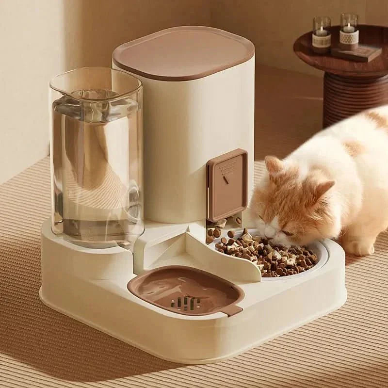 Automatic Food & Water Dispenser for Pets - Fioriscas