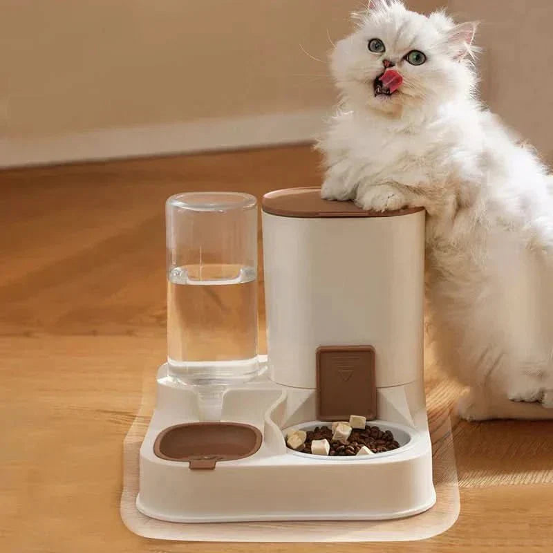 Automatic Food & Water Dispenser for Pets - Fioriscas