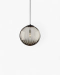 Lampa wisząca VeraLux Vintage-Glow, przyciemniane szkło, sześć wariantów kolorystycznych
