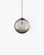 Lampa wisząca VeraLux Vintage-Glow, przyciemniane szkło, sześć wariantów kolorystycznych