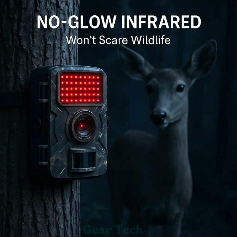 AstraGuard Pro 16MP Trail Camera With Night Vision, 1080P