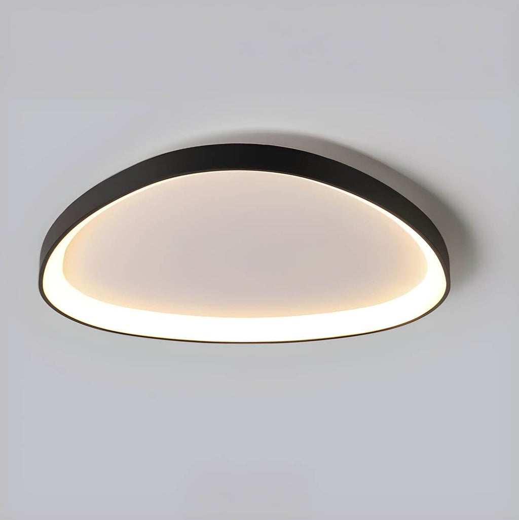 גוף תאורת תקרה צמודה LED אורגני LumaVale, ניתן לעמעום
